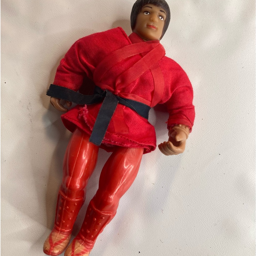 1985 Soma Fantasy World MOTU KO Karate Red Ninja Action Figure